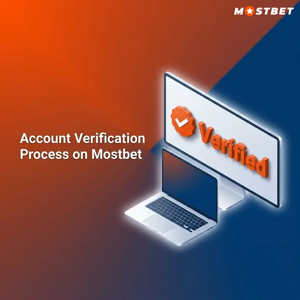 Mostbet account verification process showing steps to upload ID documents like Aadhaar, PAN Card or Passport