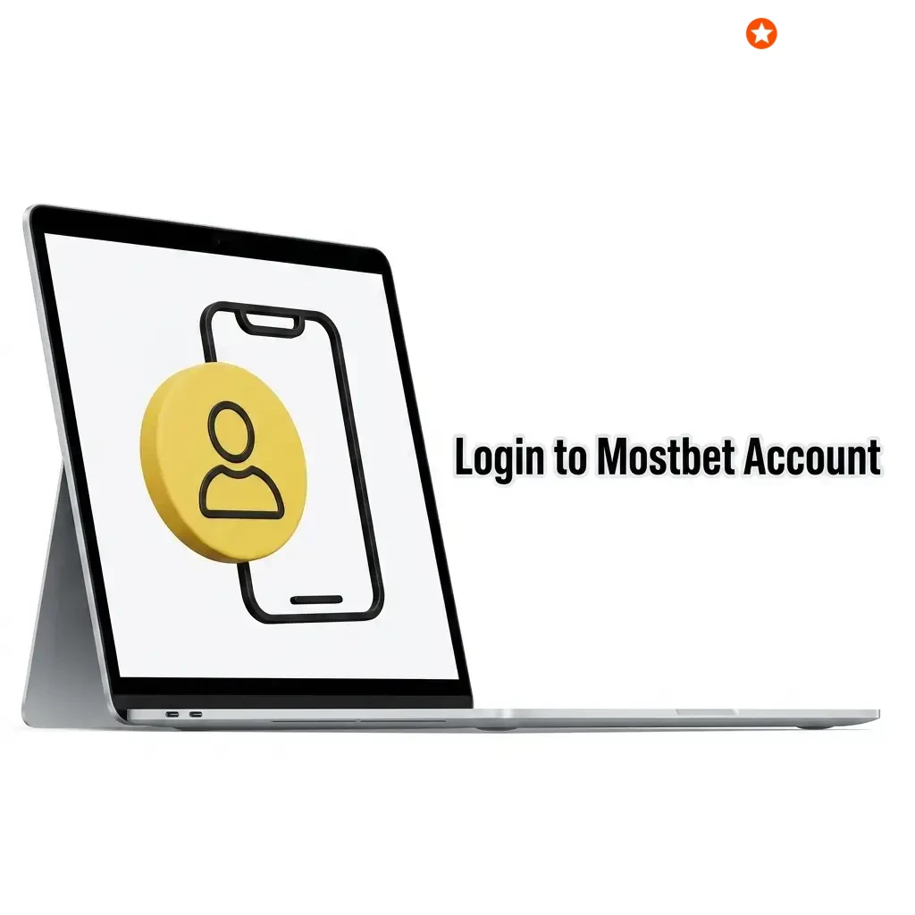 Mostbet login screen showing email, mobile number, and password fields with a Log In button to access your account