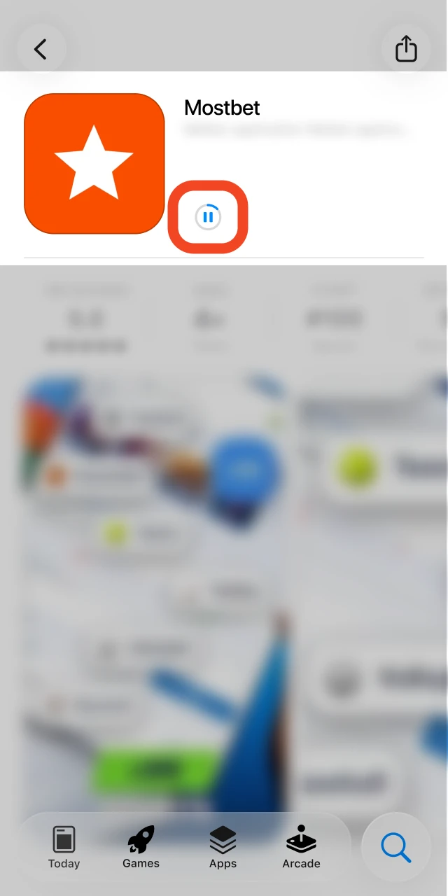 Wait for the App to Install.