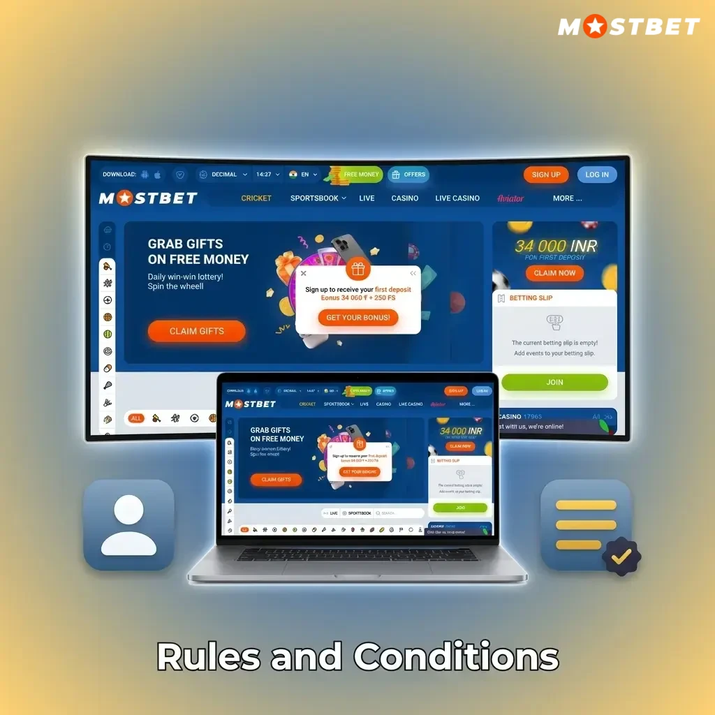 Mostbet rules and conditions covering age limits, account policies, bonuses, verification, and fraud prevention